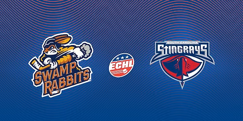 Greenville Swamp Rabbits at South Carolina Stingrays at North Charleston Coliseum