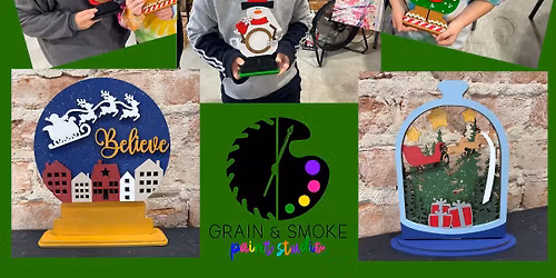 Kids Christmas Paint Night