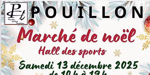 🎄✨ Le Marché de Noël revient à Pouillon ! ✨🎄