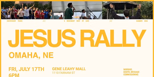 OMAHA, NE - JESUS RALLY