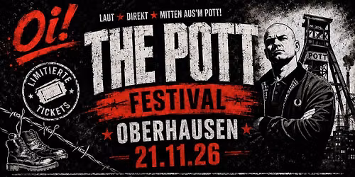 Oi! The Pott Festival 2026 - WarmUp Show 