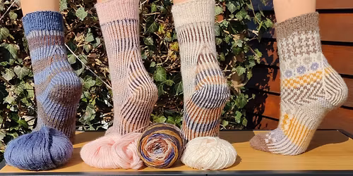 Kirkegang og strikkeworkshop