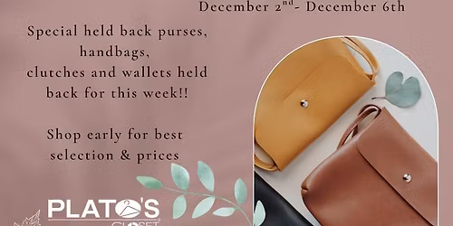 Purse & Handbag Release