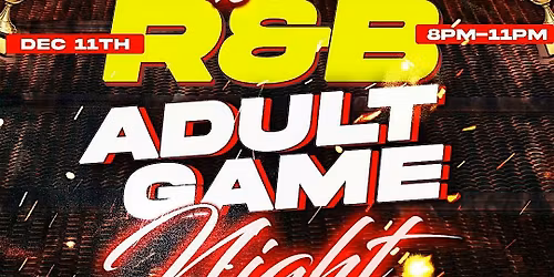 Hip Hop vs R&B Adult Game Night!