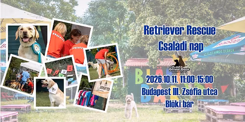 Retriever Rescue Csal\u00e1di nap