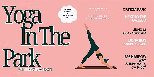 YOGA IN THE PARK with Monica Tran