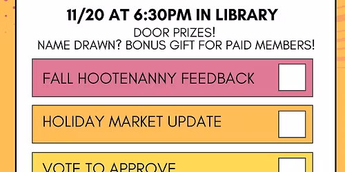 3rd General PTA Meeting 