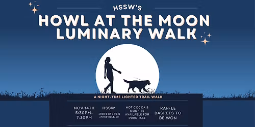 Howl at the Moon Luminary Walk