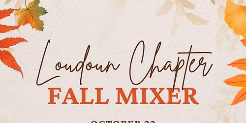 Loudoun Chapter Fall Mixer