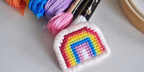 Rainbow Cross-Stitch Workshop
