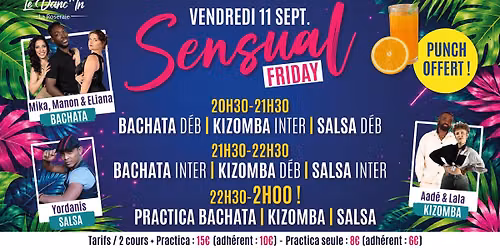 Sensual Friday \/ Cours + Practica