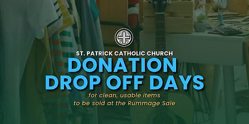 Donation Drop Off Days