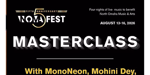 NOMAFEST - Masterclass