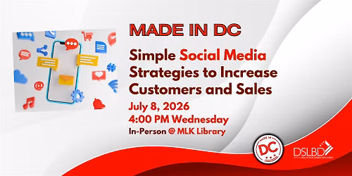 Social Media Tips for Makers  - IN-PERSON