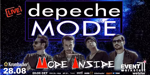 DEPECHE MODE celebrated by MODE INSIDE