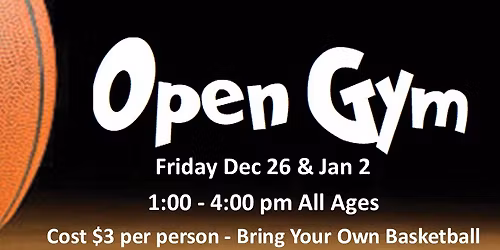 Holiday Break 2025 Open Gym