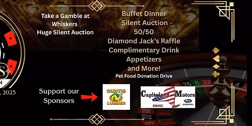 Whiskers Catsino Royale Annual Auction