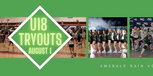 Emerald Rain U18 Club Team Tryouts