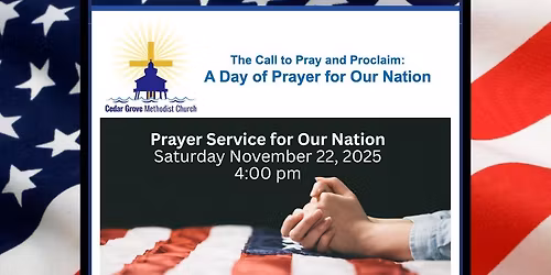 Prayer Service for Our Nation