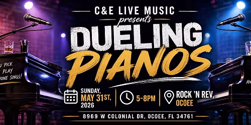 C&E Dueling Pianos at Rock \u2019N Rev