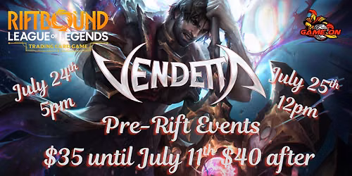 Vendetta Pre-Rift Event