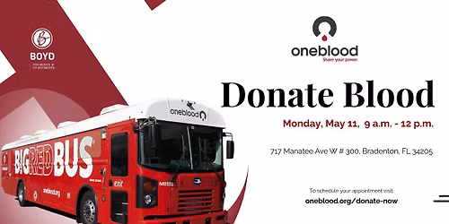 OneBlood Blood Drive