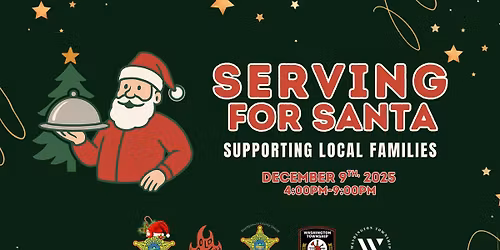 Serving For Santa at Old Scratch Pizza!