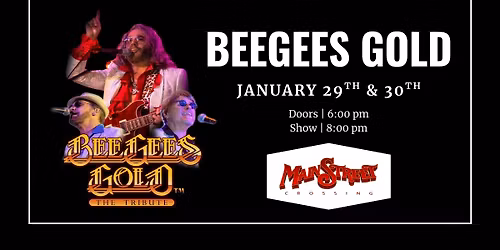 BeeGees Tribute called BeeGees Gold | LIVE at Main Street Crossing