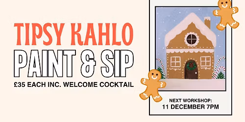 Paint & Sip with Tipsy Kahlo
