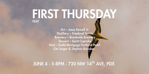 First Thursday featuring Portland photographer Jesse Rowell Jr