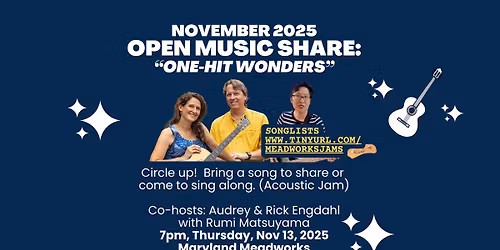 "One-Hit Wonders" Acoustic Jam with Audrey & Rick Engdahl