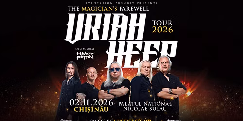 Uriah Heep \u2013 The Magician\u2019s Farewell Tour