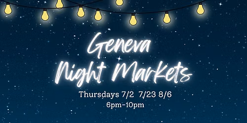 2026 Geneva Night Markets