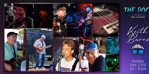 LIVE MUSIC w\/ "Mailman" Keith Burns @ THE DOCK Bar & Grill