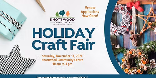 Knottwood Holiday Craft Fair 2026