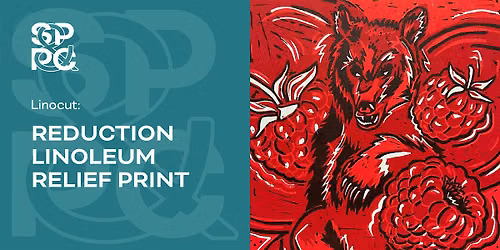 Reduction Linolium Relief Print