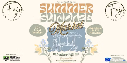 Summer Sundaze Market Series by Faire and Flourish