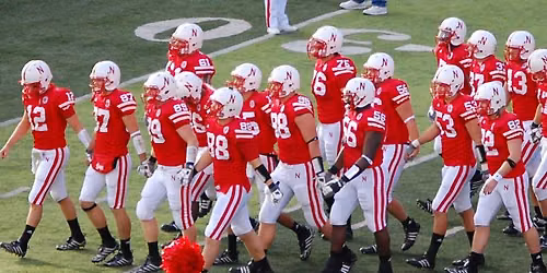 North Dakota Fighting Hawks at Nebraska Cornhuskers Football at Nebraska Memorial Stadium