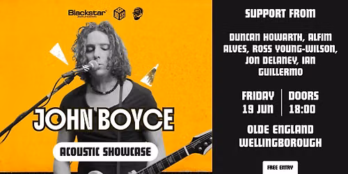 JOHN BOYCE \/ DUNCAN HOWARTH \/ ALFIM ALVES \/ ROSS YOUNG-WILSON \/ JON DELANEY