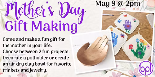 Mother's Day Gift Making!