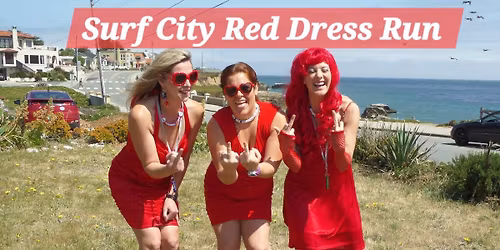 Surf City Red Dress Run Hash #1412