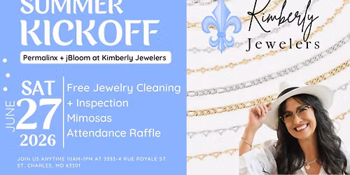 Summer Kickoff Permanent + jBloom Jewelry Launch at Kimberly Jewelers   