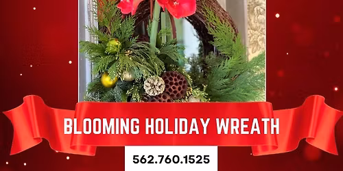 Dolly\u2019s Blooming Holiday Wreath 