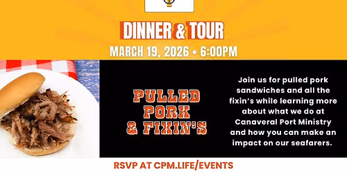 Dinner & Tour - Pulled Pork & Fixins'