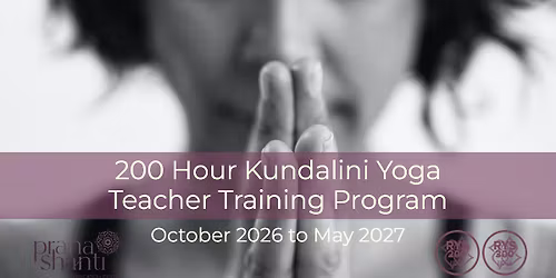 200-Hour Kundalini Yoga Teacher Training with PranaShanti