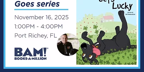 Gunner Goes to Books-a-Million!!