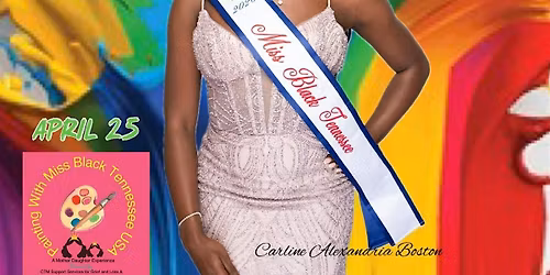 Painting with Miss Black Tennessee: A Mother Daughter Experience