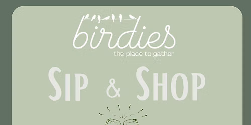 Sip and Shop