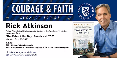 Book Talk - Rick Atkinson - The Fate of the Day