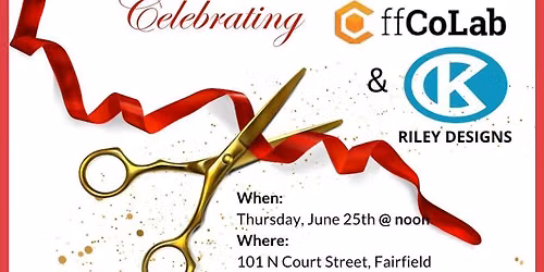 Ribbon Cutting - FF CoLab & Riley Designs